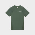Men's Graphic Performance T-Shirt - Khaki/Orange
