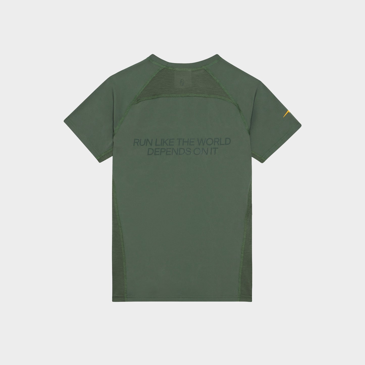 Women's Graphic Performance T-Shirt - Khaki/Orange