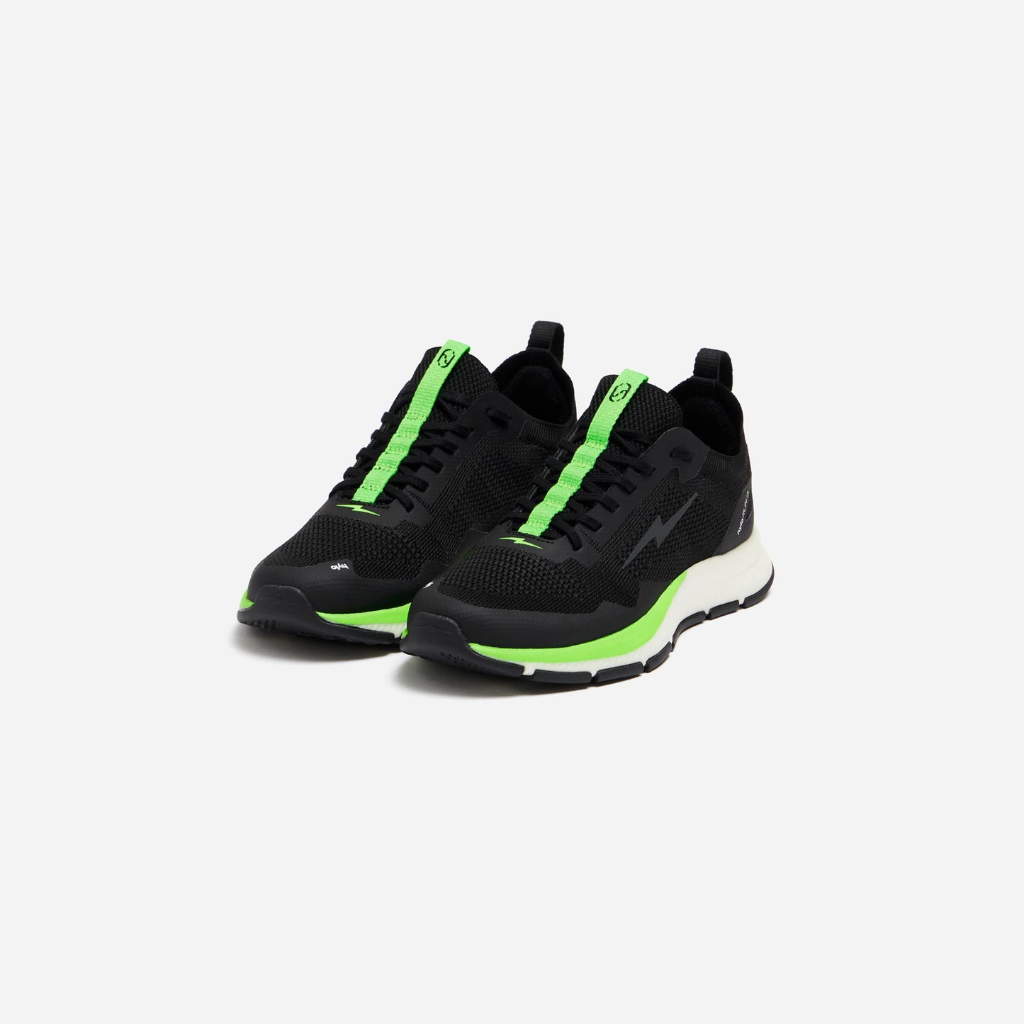 Women's hylo RUN - Black/Solar Green